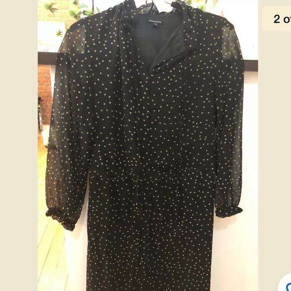 NWT Who What Wear Target Polka Dot Dress Sz XS - Picture 2 of 16